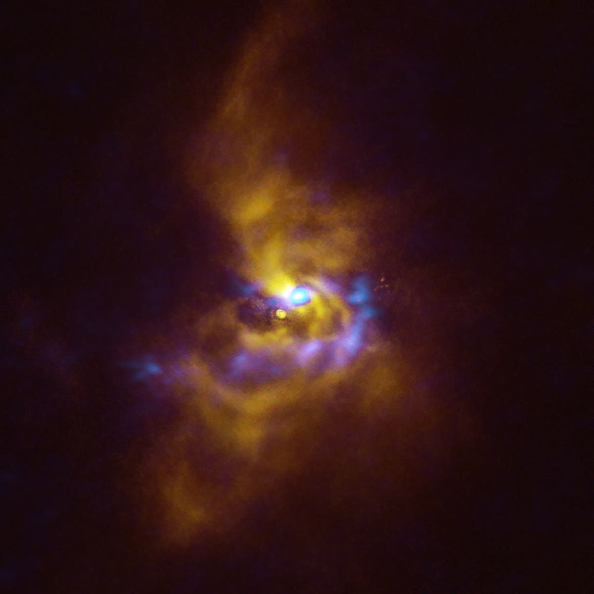 Planetenbildung um den Stern V960 Monocerotis