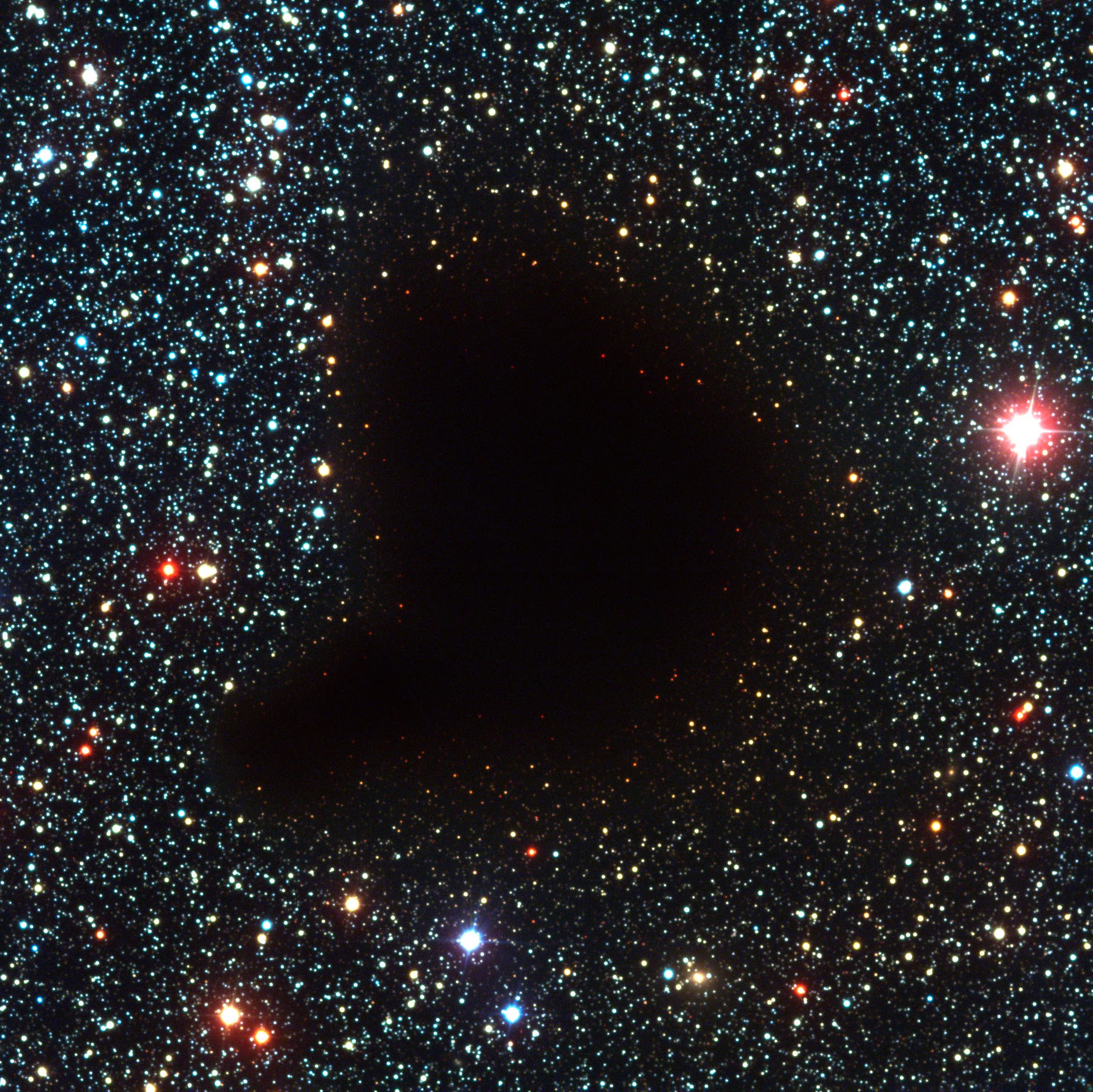 Barnard 68 im sichtbaren Licht