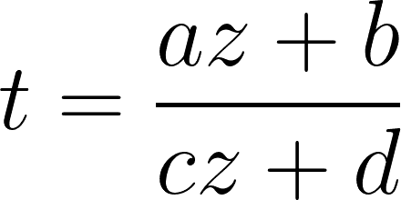 Eine Formel von Poincaré, mit der er die fuchsschen Gruppen definiert