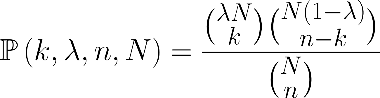Formel der Maximum-Likelihood-methode