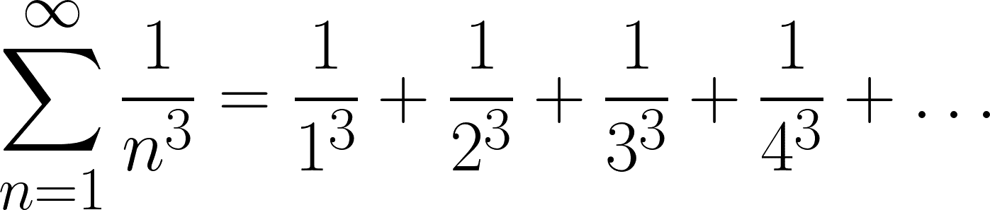 Formel für die Apéry-Konstante