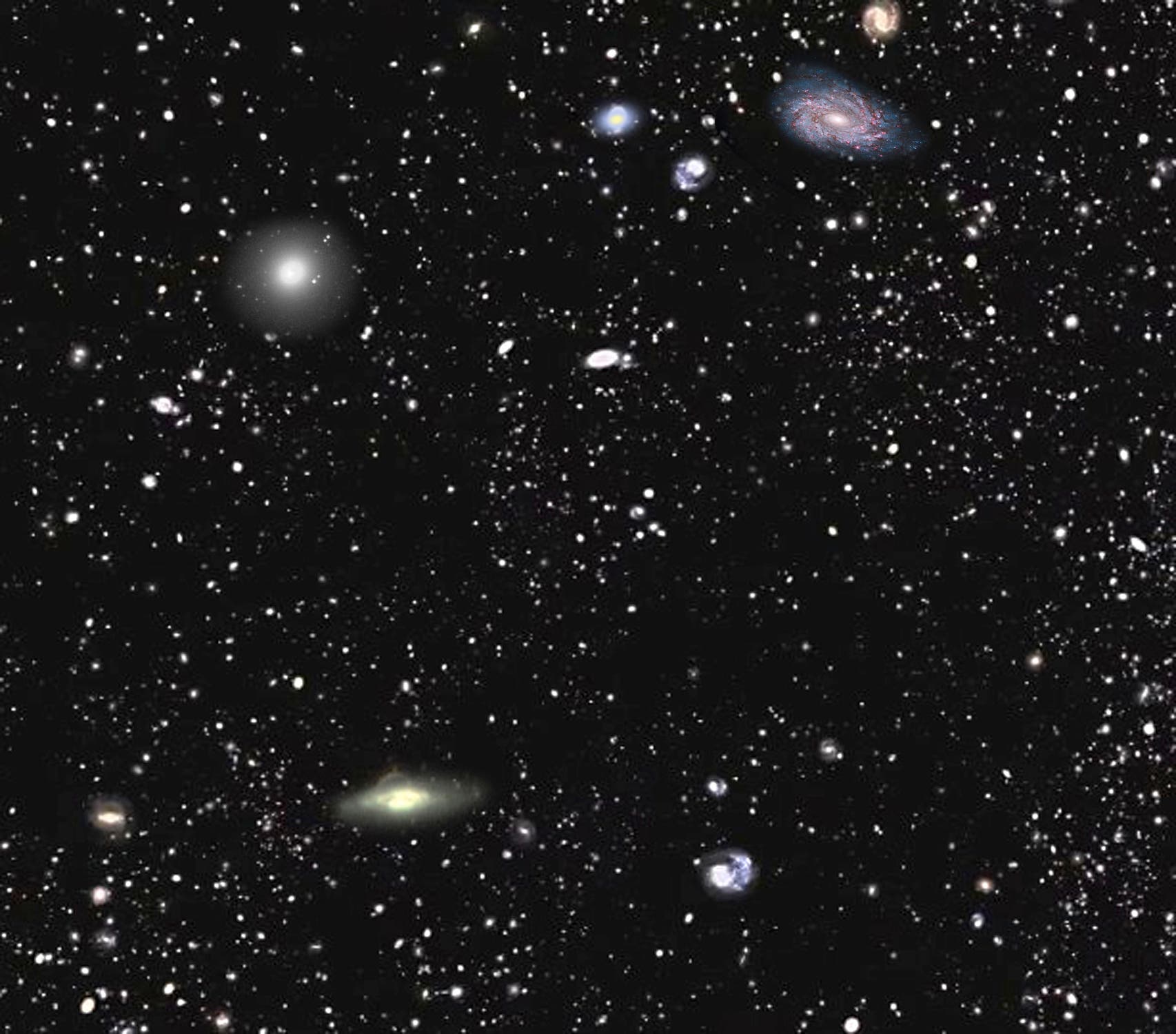 Die Himmelskarte von SDSS-III