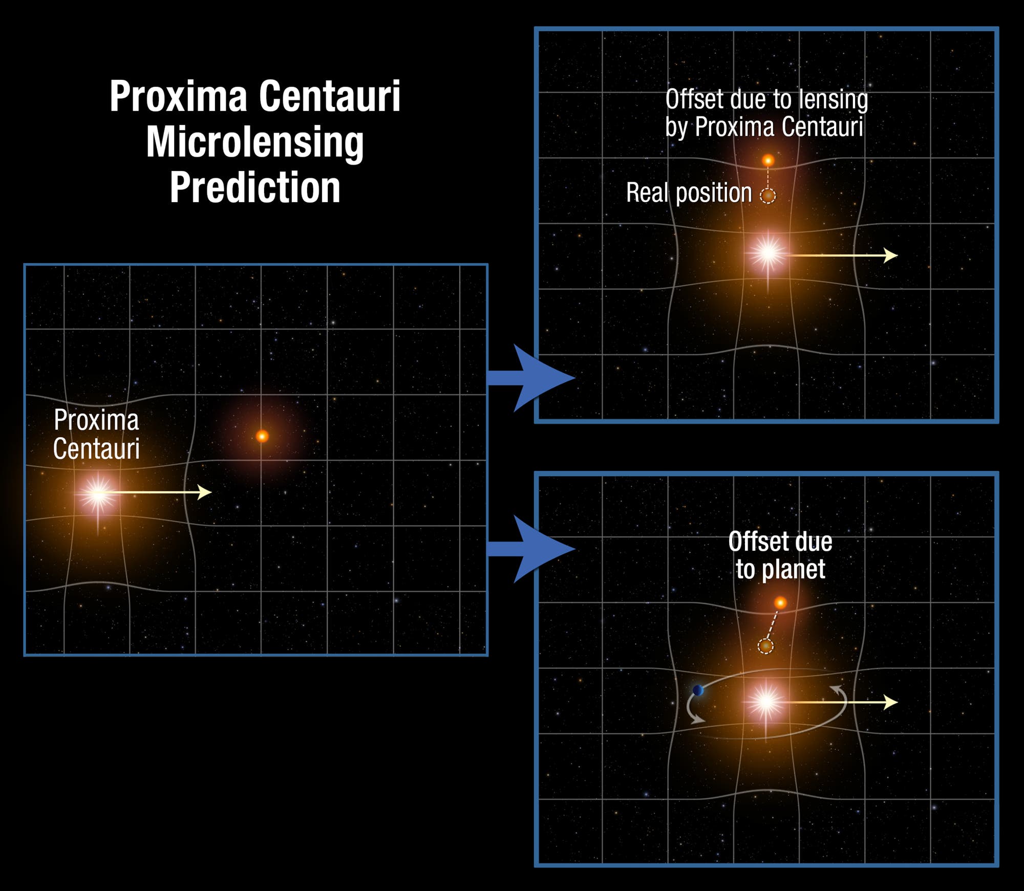 Die Gravitationslinse von Proxima Centauri