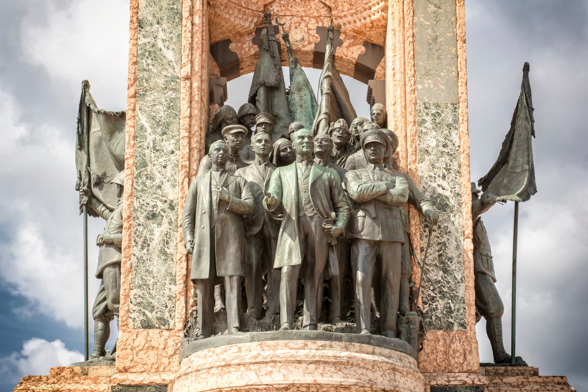 »Denkmal der Republik« auf dem Taksim in Istanbul