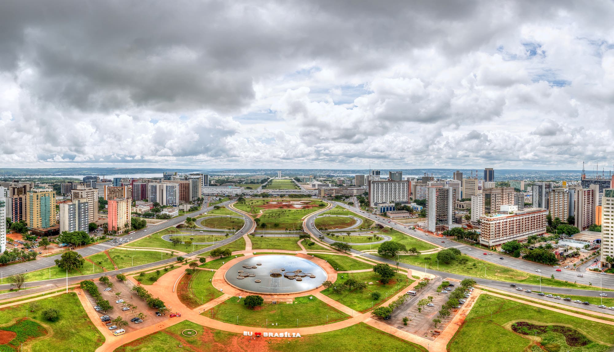 Die Kapitale Brasilia gilt als Muster der Planstädte