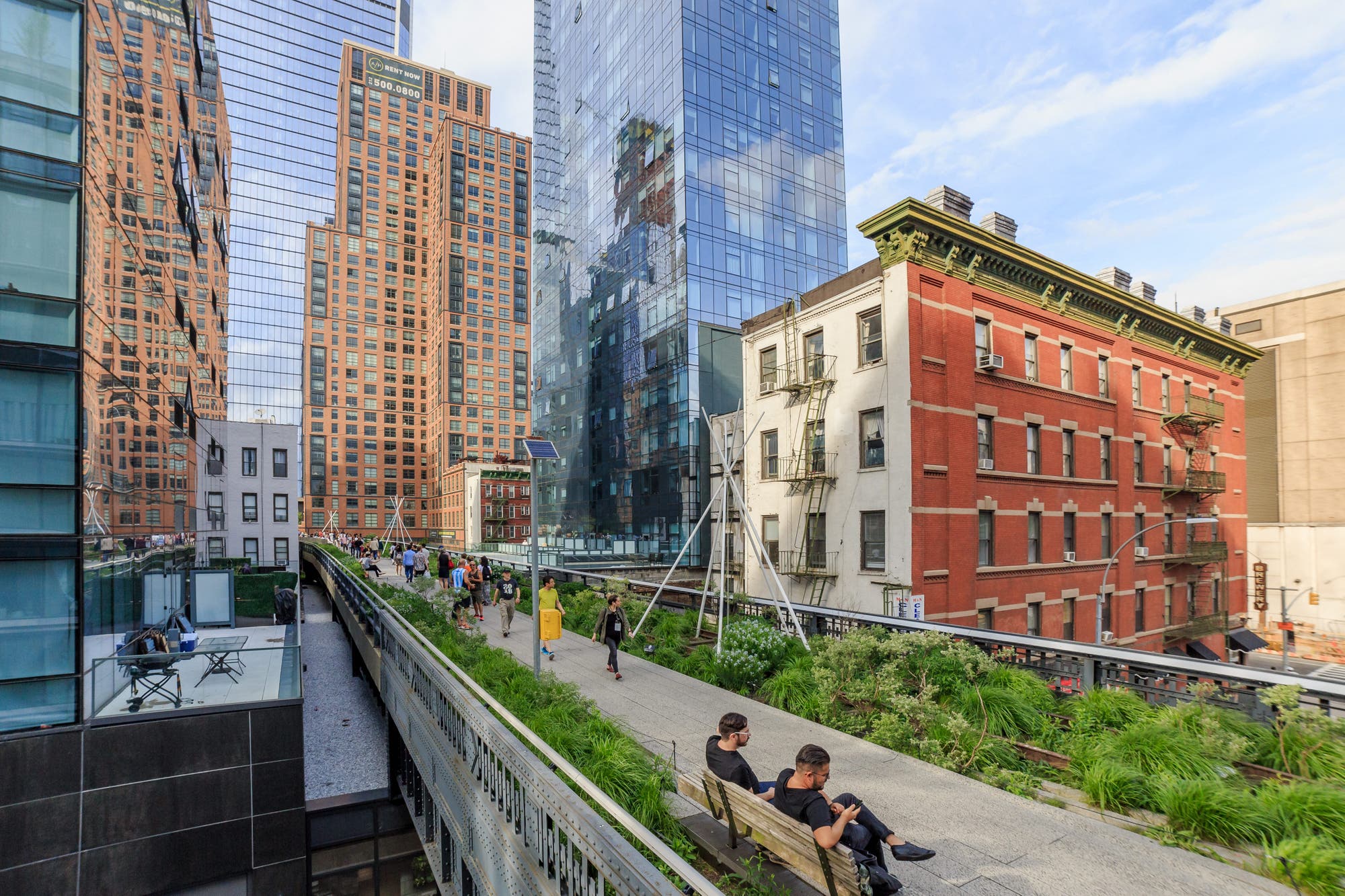 Der High-Line-Park in New York