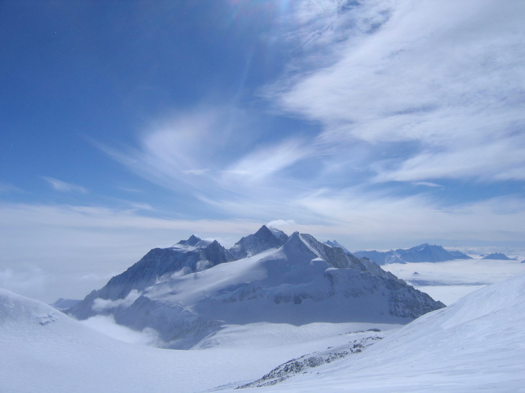 Mount Vinson – abgelegen in der Antarktis