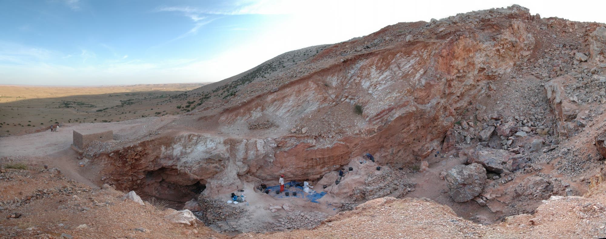 Ausgrabungen in Jebel Irhoud