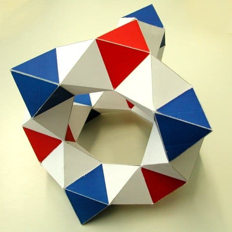 Kuppelbau aus 22 Oktaedern