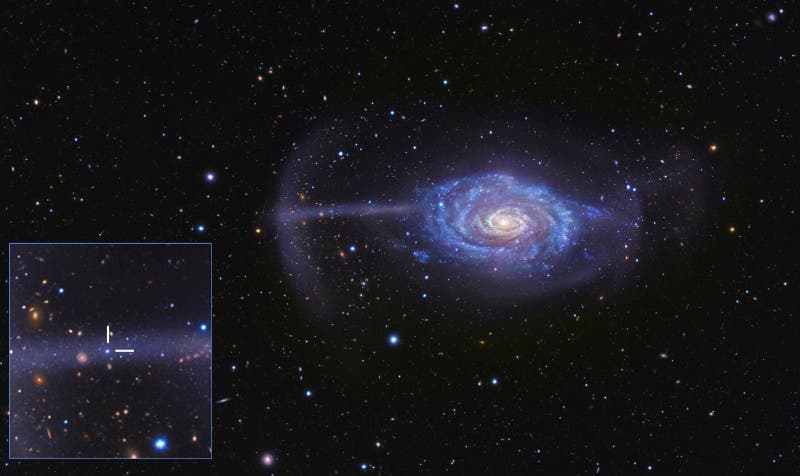 Die Regenschirm-Galaxie NGC 4651