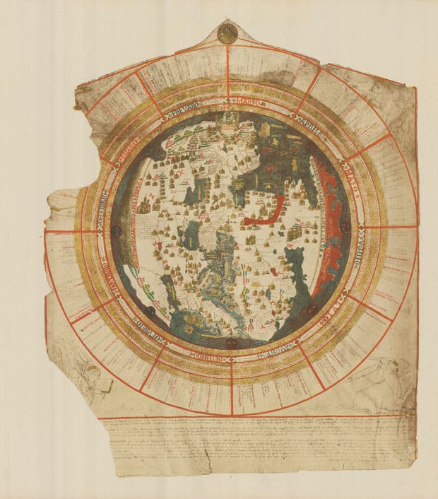Mittelalterliche Weltkarten - die Mappae mundi