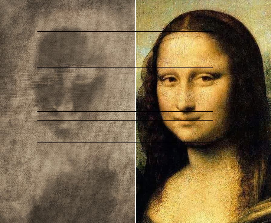 Vergleich mit der "Mona Lisa"