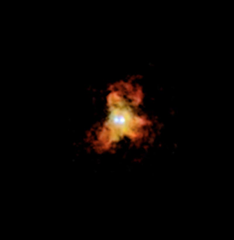 NGC&nbsp;6240 im Röntgenlicht