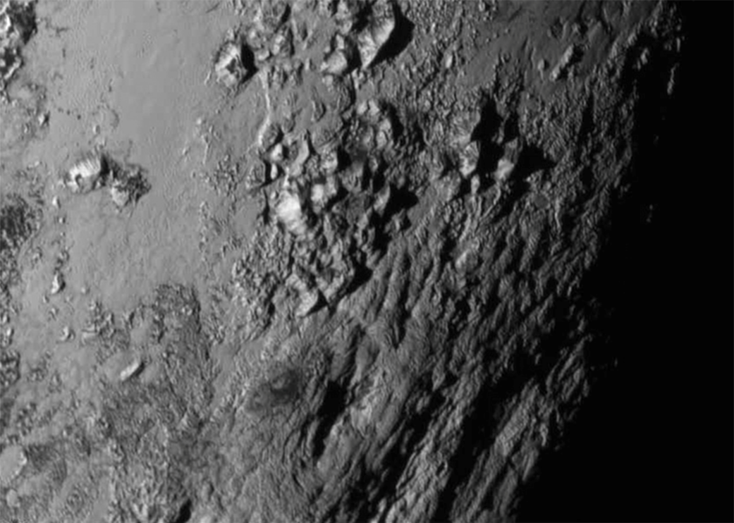 Oberfläche von Pluto