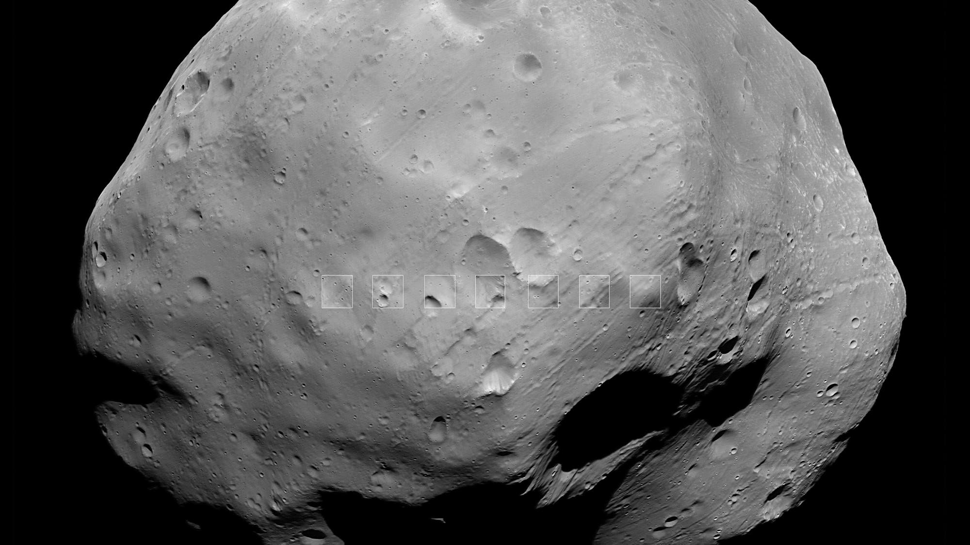 Phobos am 9. Januar 2011