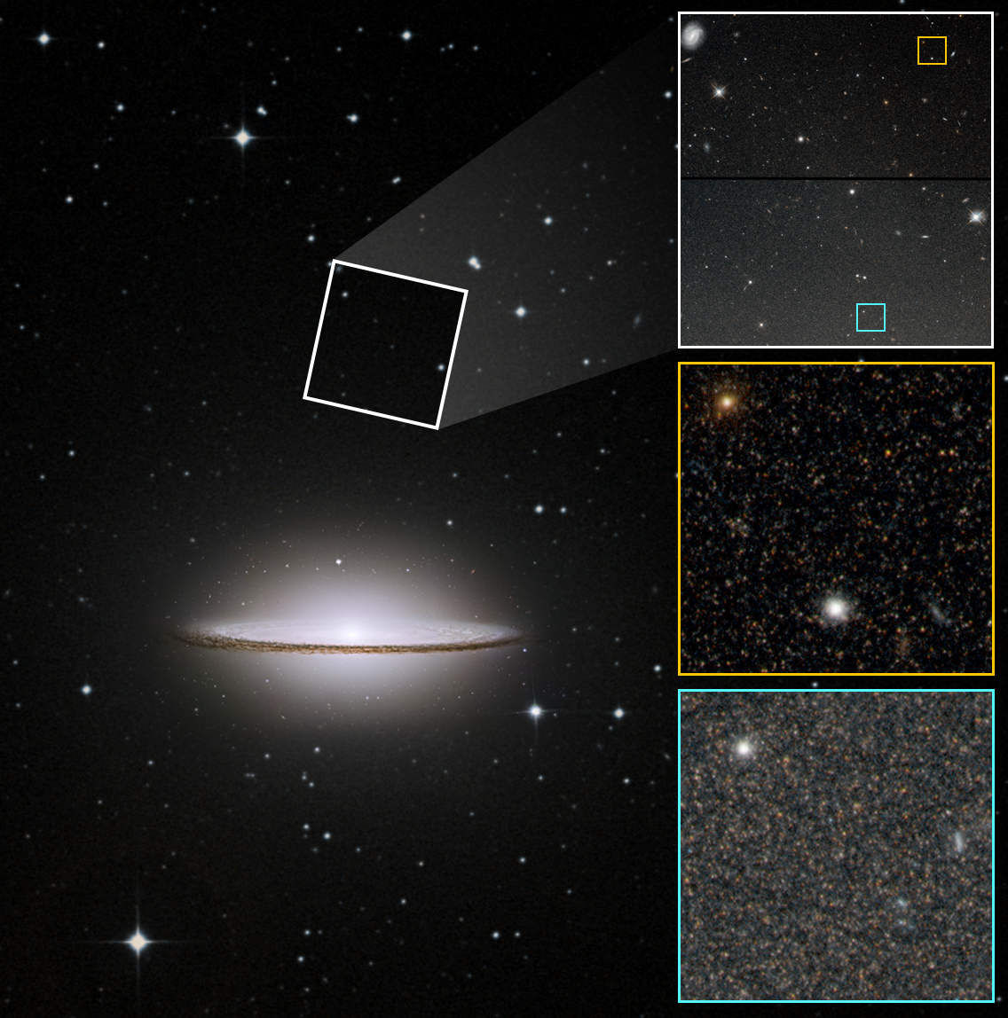 Hubble hat die Sombrero-Galaxie detailliert fotografiert.