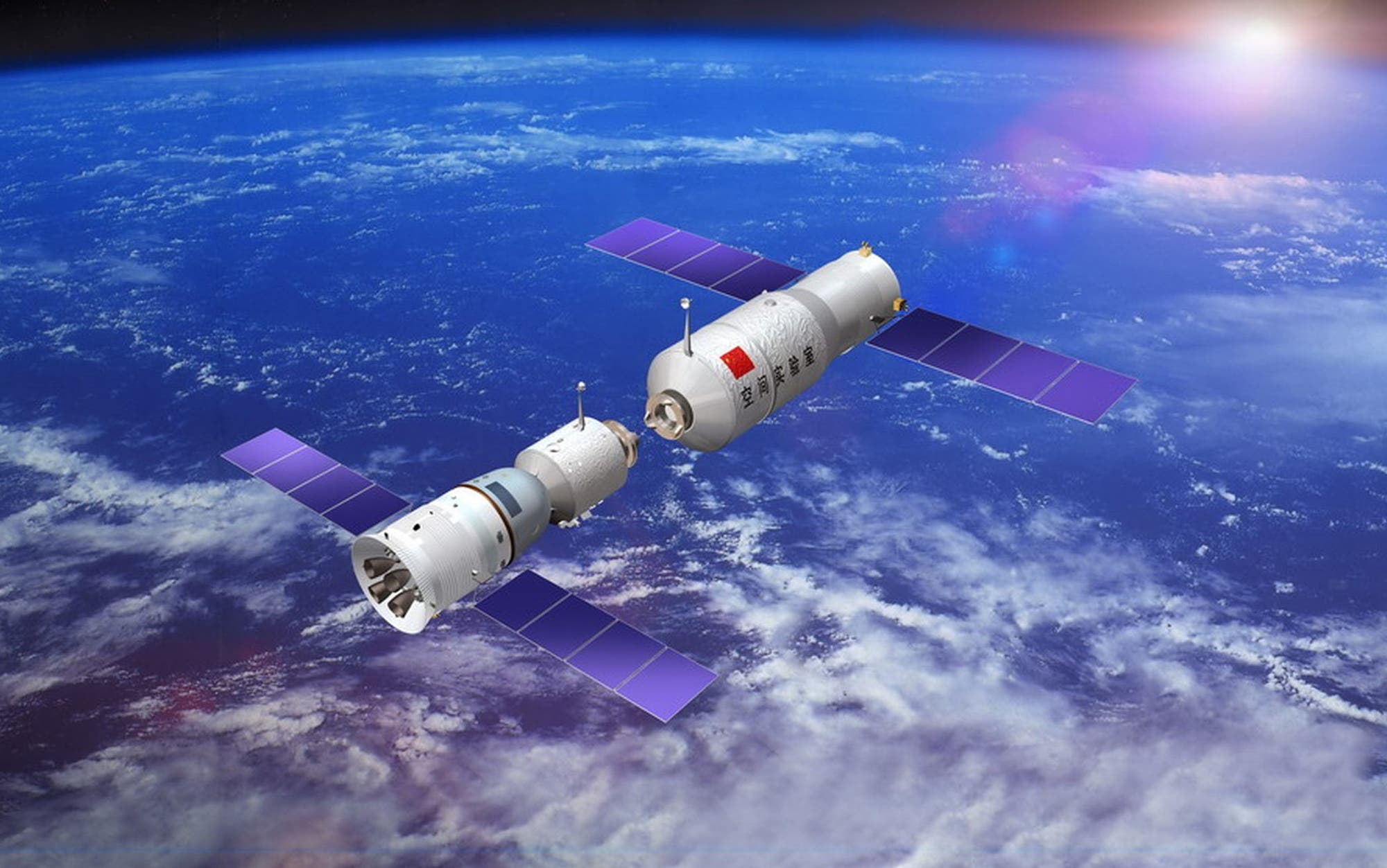 Chinas erstes Raumstationstestmodul