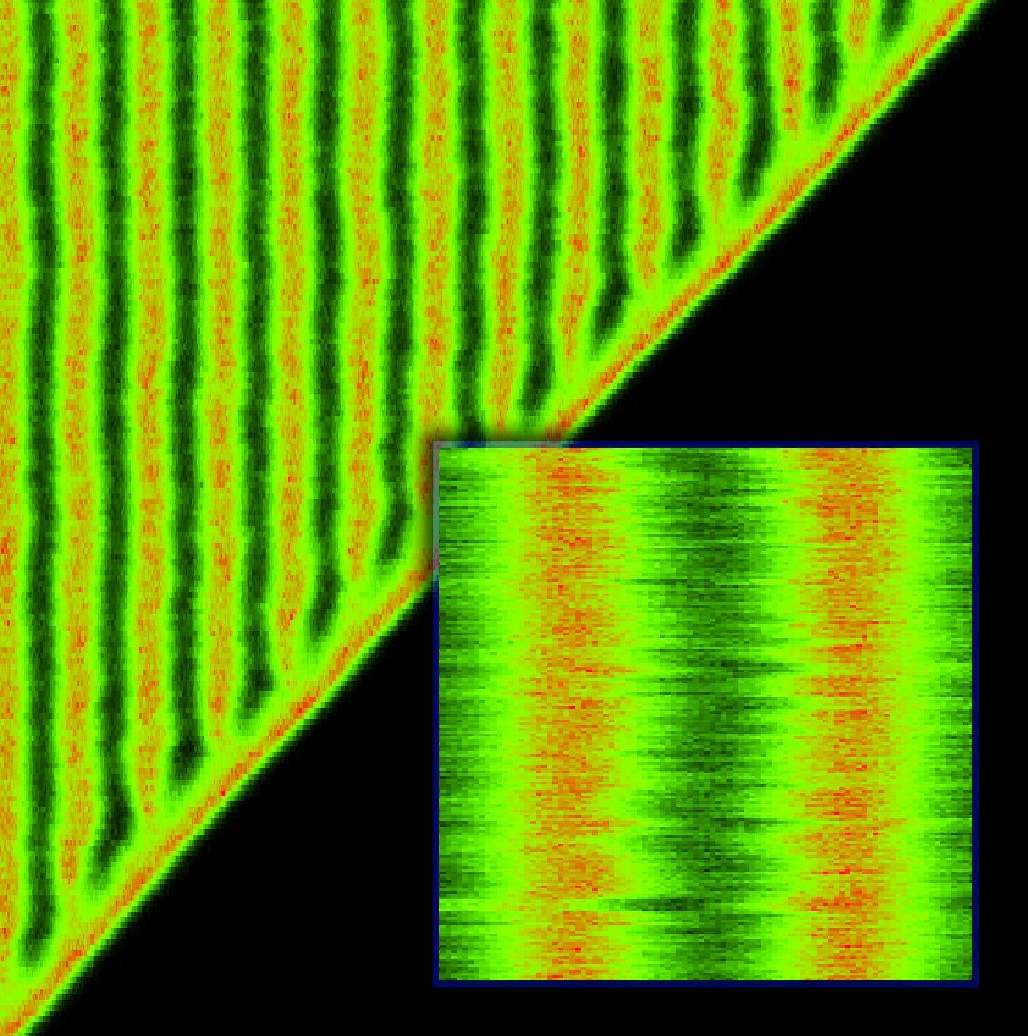 Turing-Muster in der Nanowelt