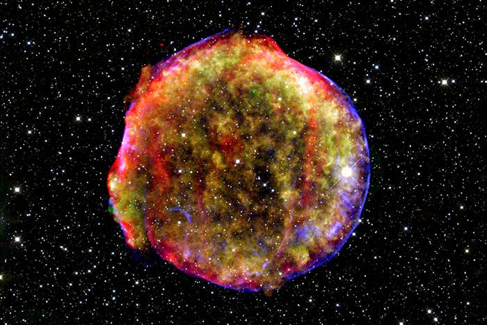 Überreste einer Supernova