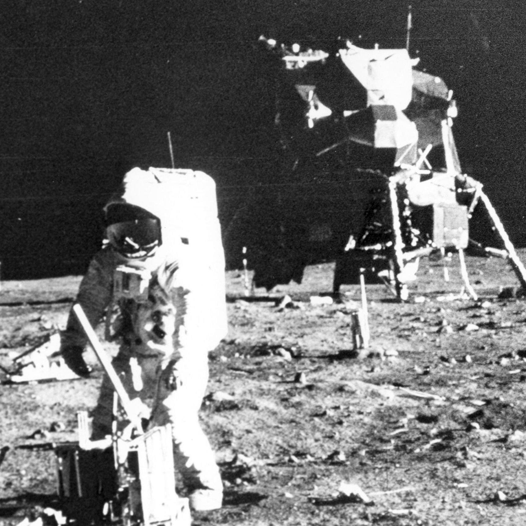Seismische Messung von Apollo 11