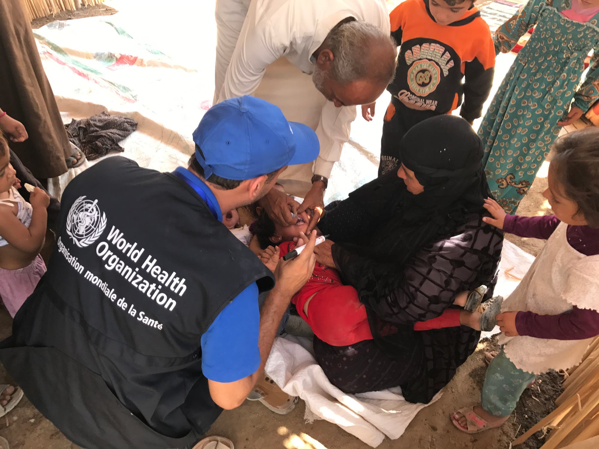 Polio-Impfung in Syrien