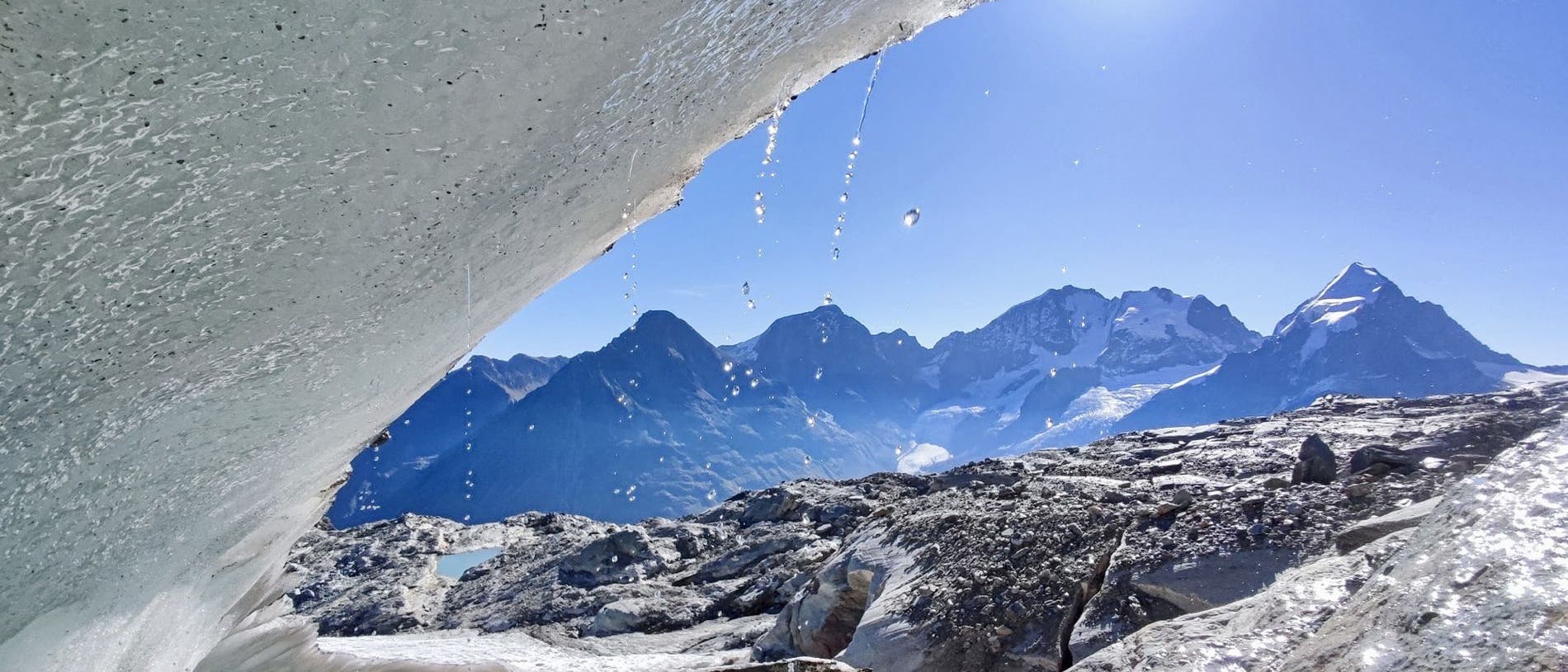 Kleiner Gletscher Vadret dal Murtèl 