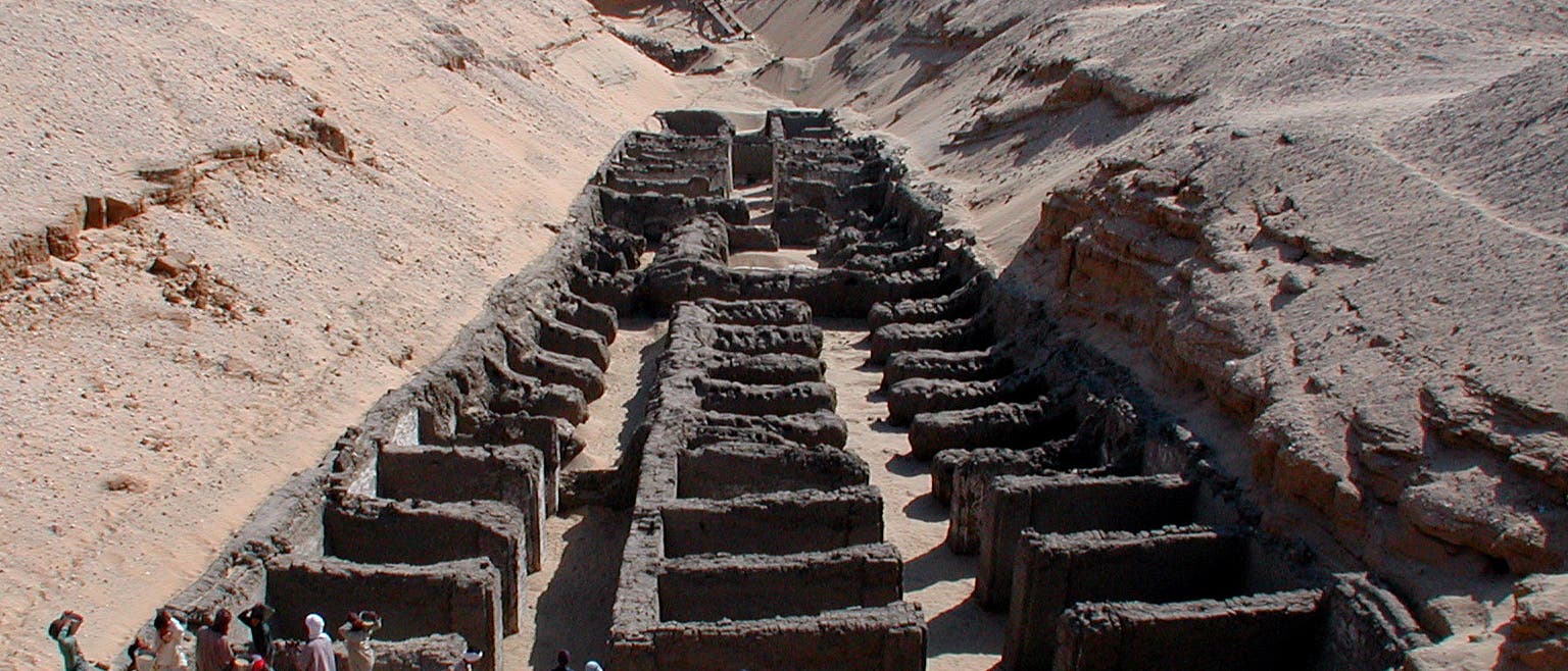 Abydos-Grabung