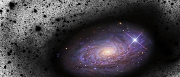 M63 hat Zwergalaxie verspeist