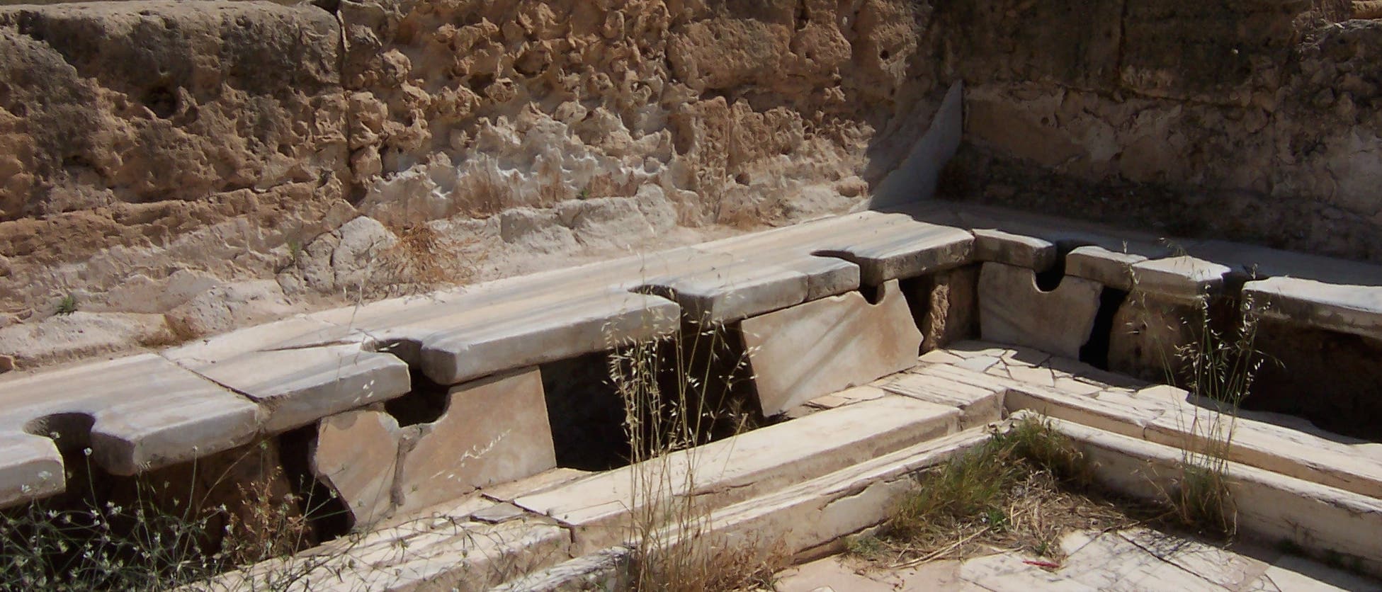 Latrine von Leptis Magna 