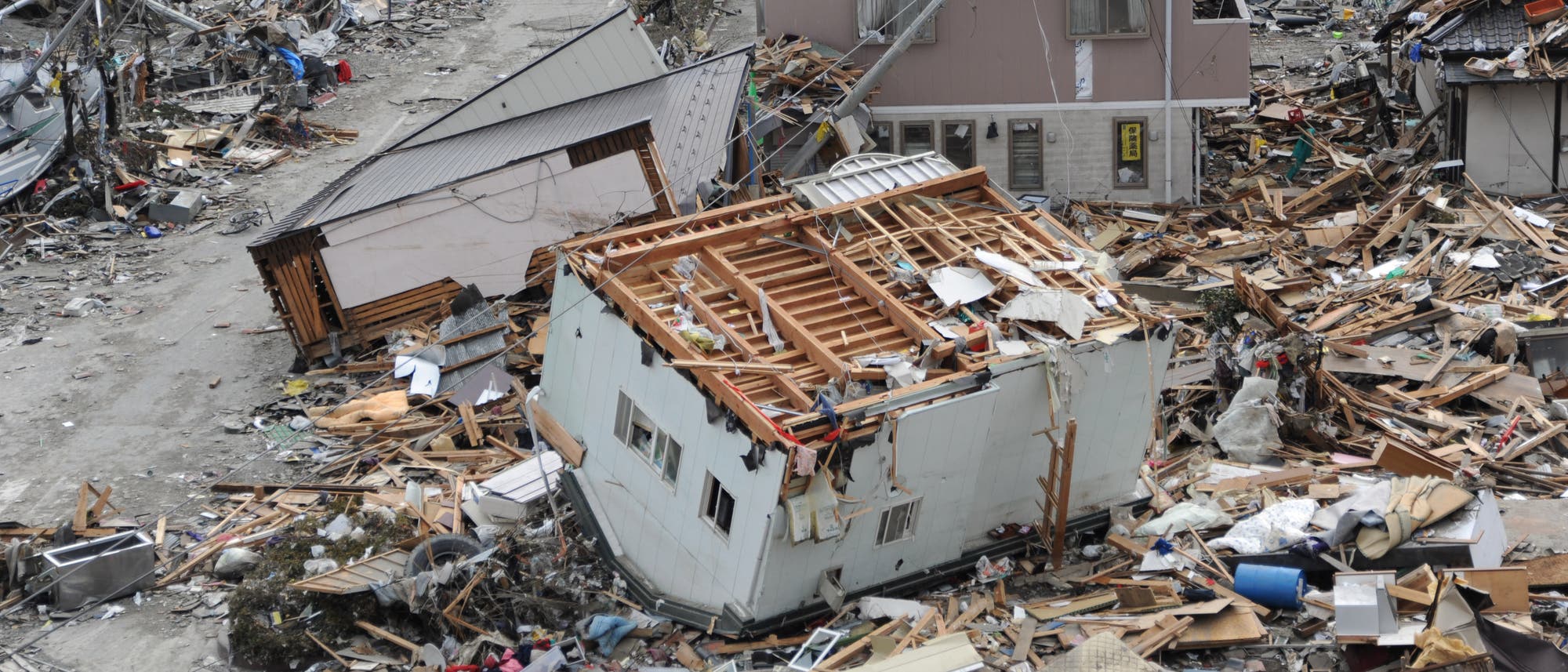 Zerstörungen in Ofunato
