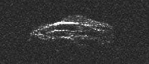 Radarbilder des Asteroiden 2011 UW158