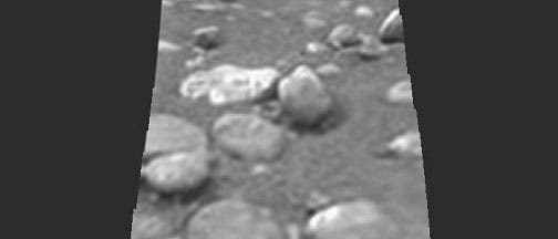 Auf der Oberfläche des Titan