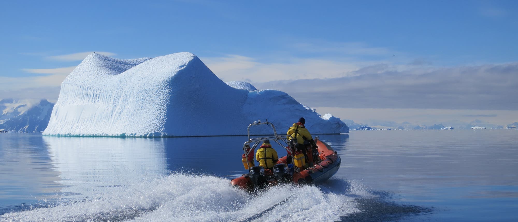 Forscher in der Antarktis