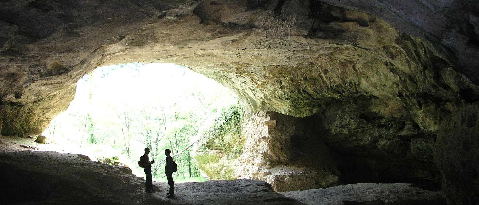 Eingang der Vindija-Höhle