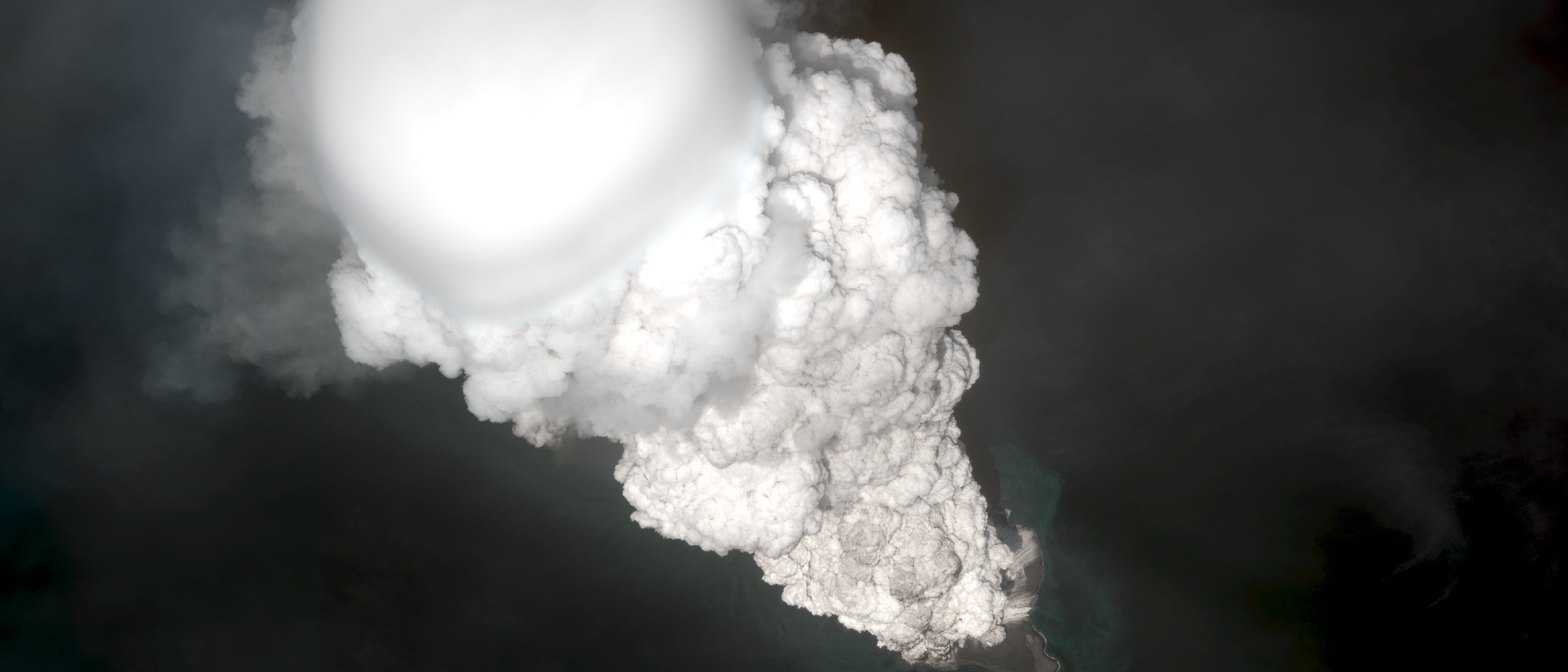 Gewaltiger Ausbruch des Vulkans Bogoslof in den Aleuten