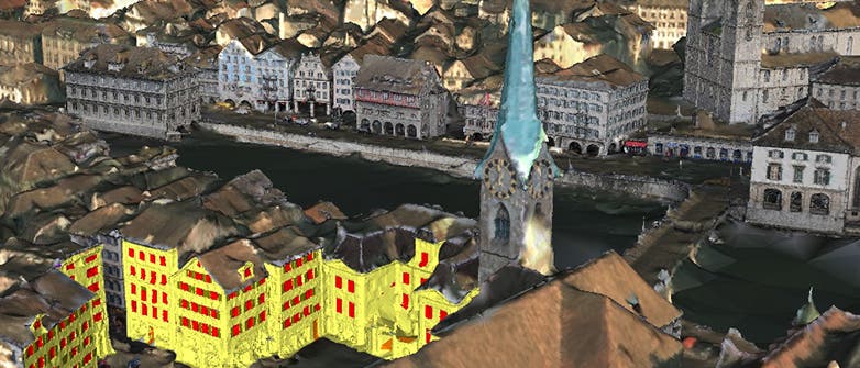 Zoom ins Zürich-Modell