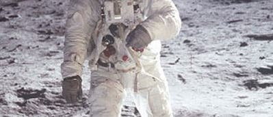 Buzz Aldrin auf dem Mond