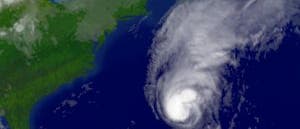 Hurrikan "Florence" östlich der USA