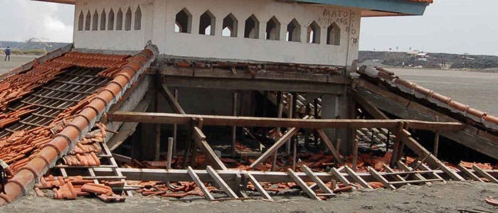 Versunkene Moschee