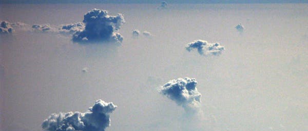 Cumulus-Wolken 