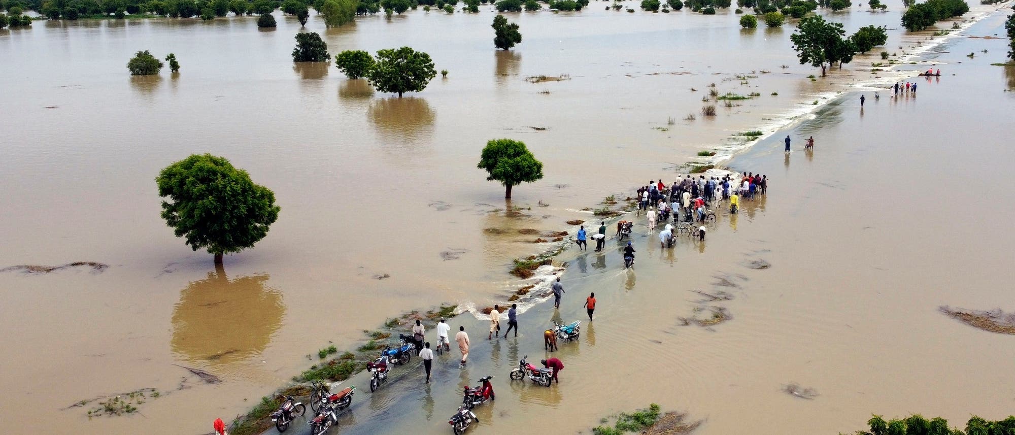 Überflutungen in Nigeria