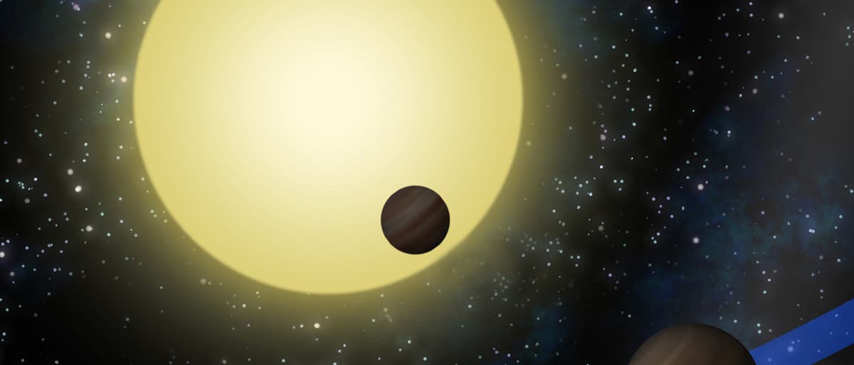 Planetensystem um den Stern KOI-872 