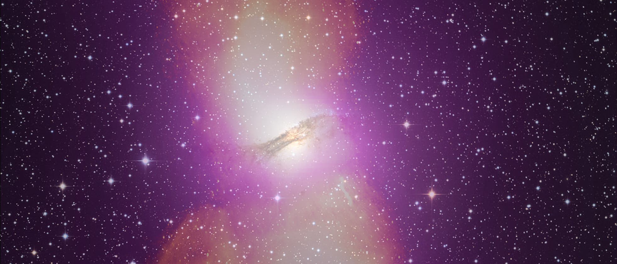 Die Radio- und Gammablasen der Galaxie Centaurus A