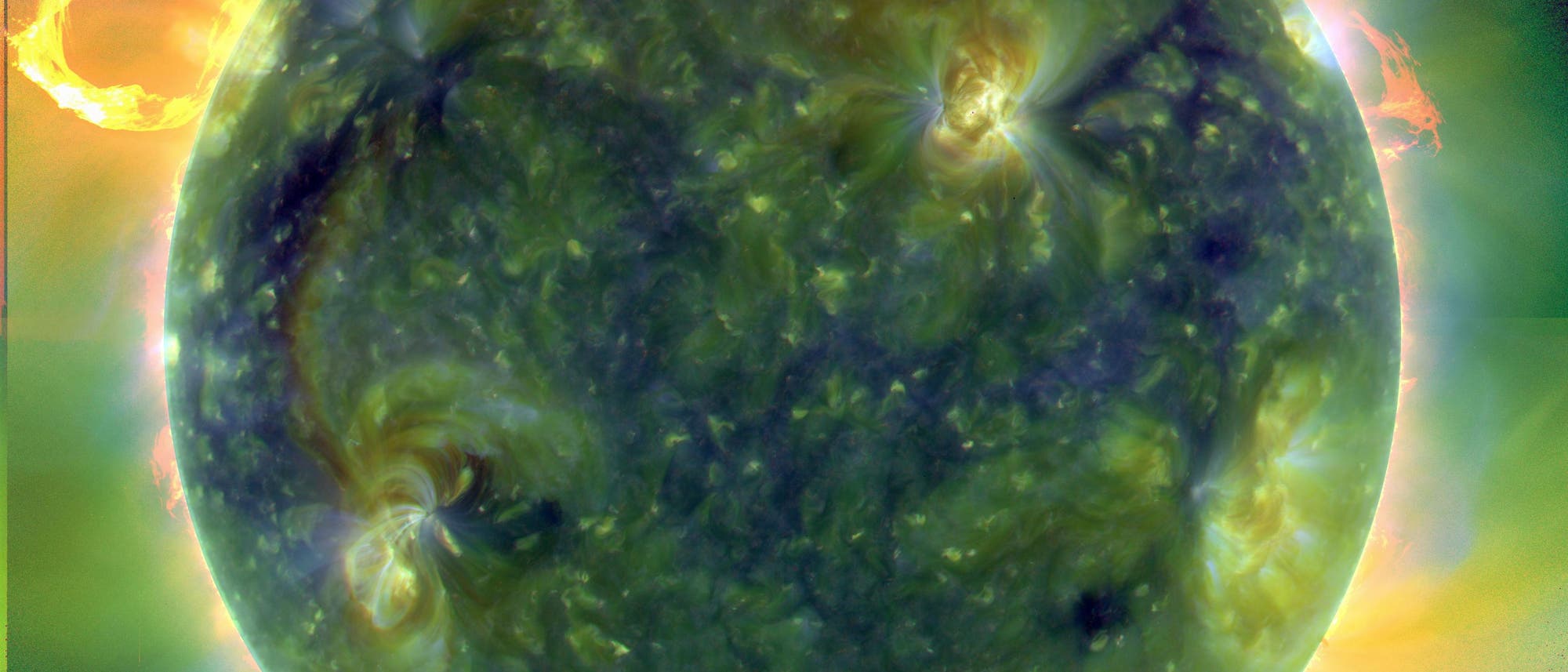 Die Sonne im extremen Ultravioletten