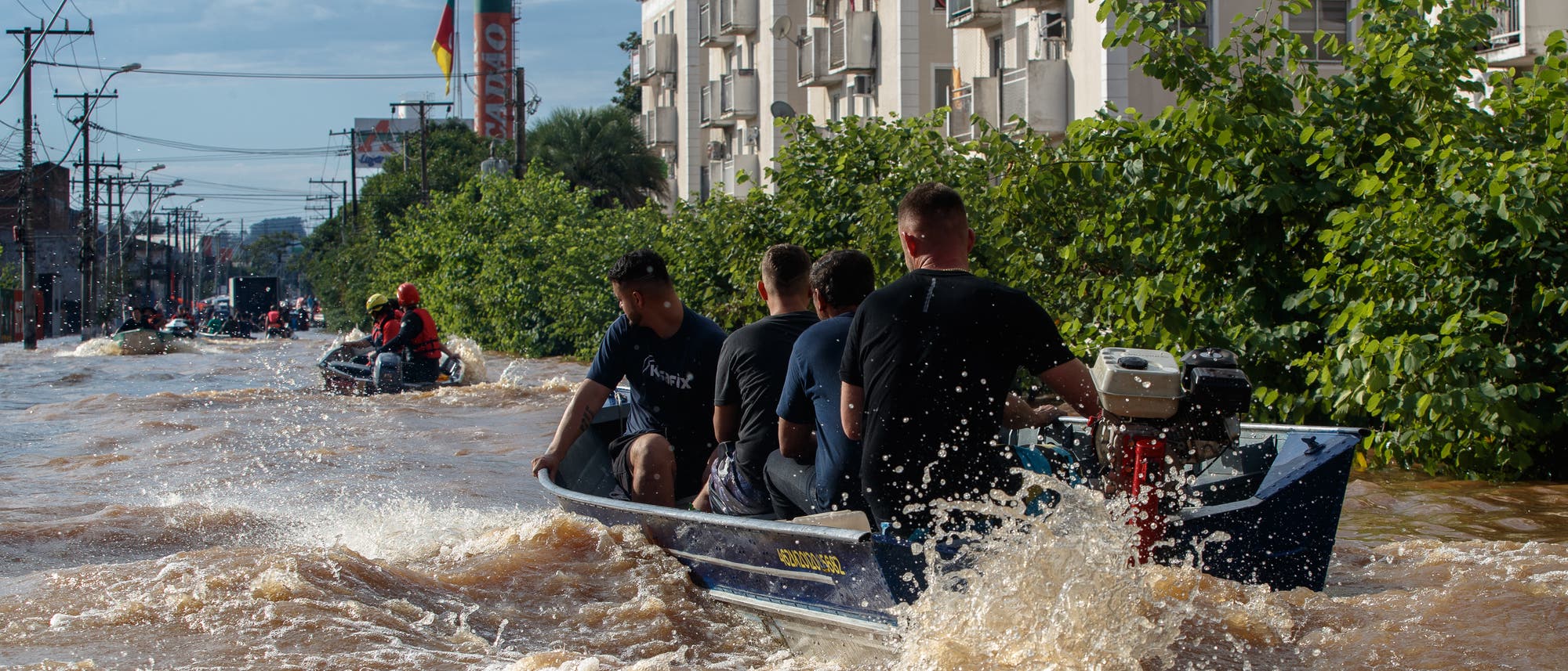 Überflutung in São Leopoldo im Mai 2024