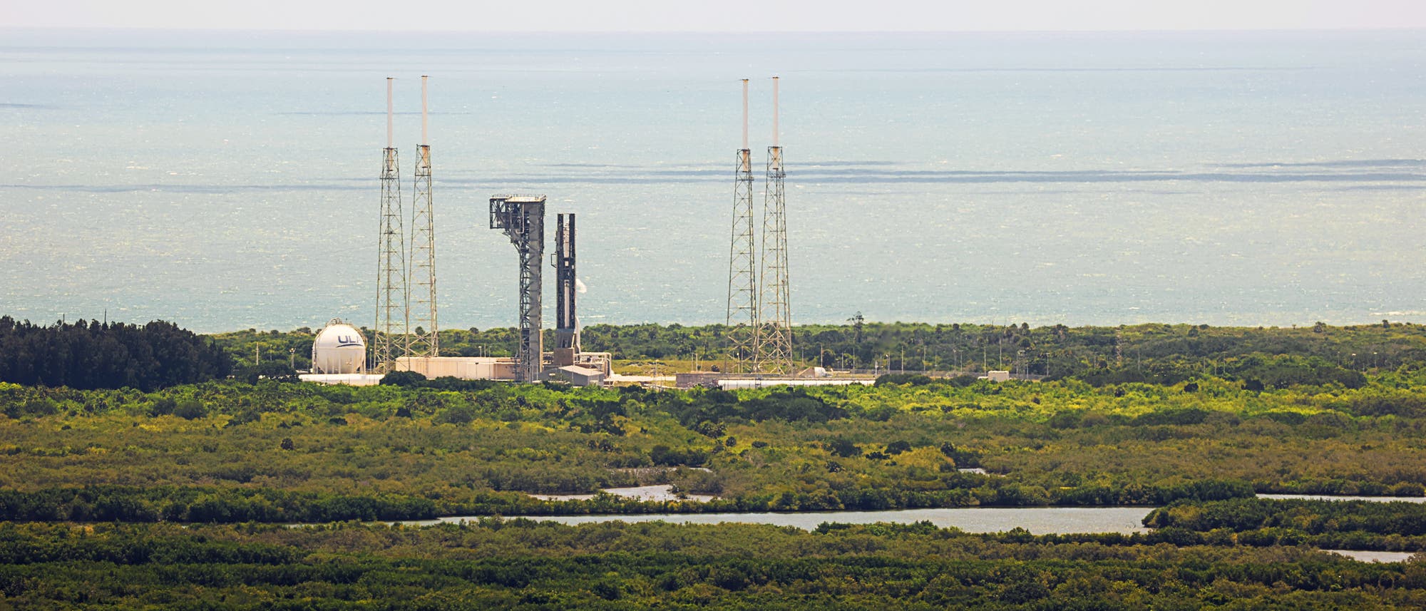 Starliner Rakete an der Startrampe auf Cape Canaveral am 1. Juni 2024 