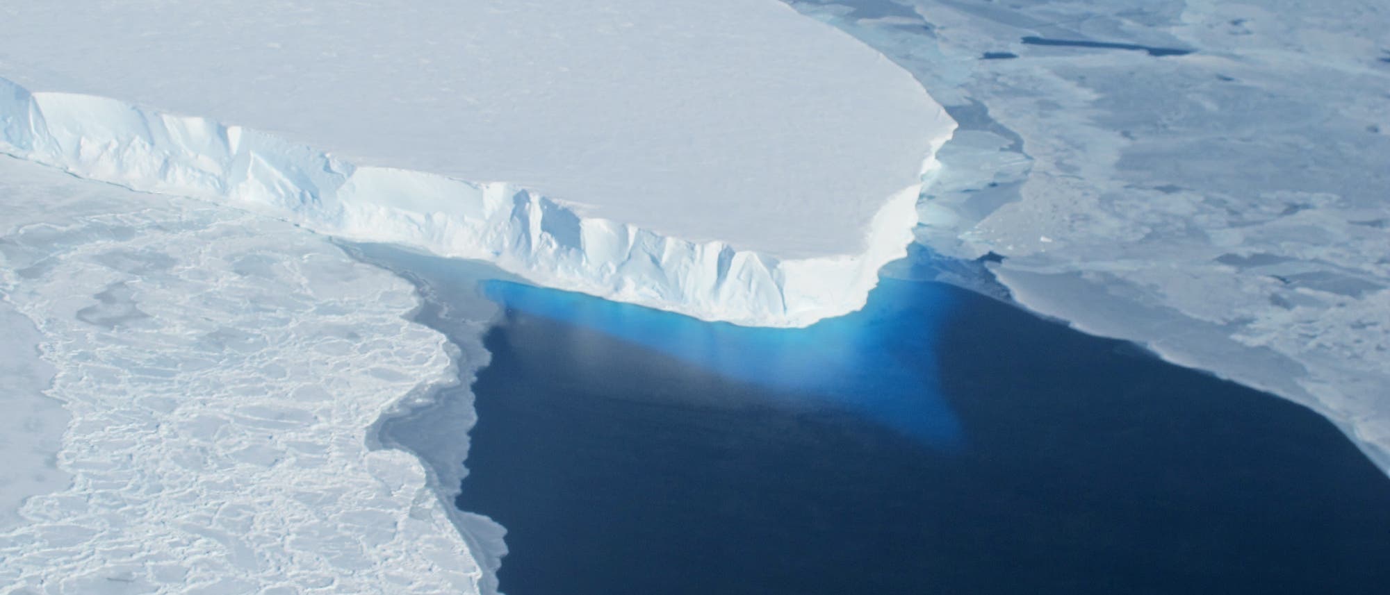 Thwaites-Gletscher in der Antarktis