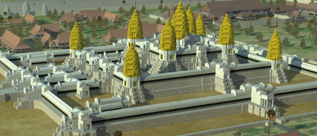 Simuliertes Angkor