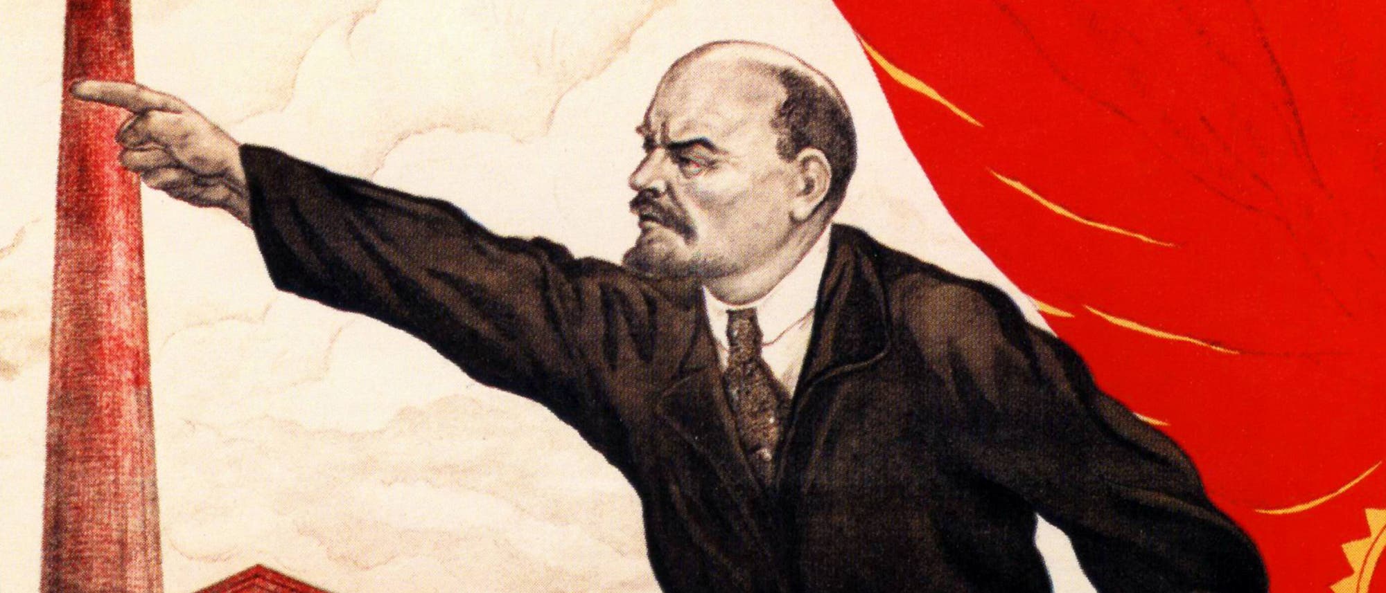 Lenin weist die Richtung