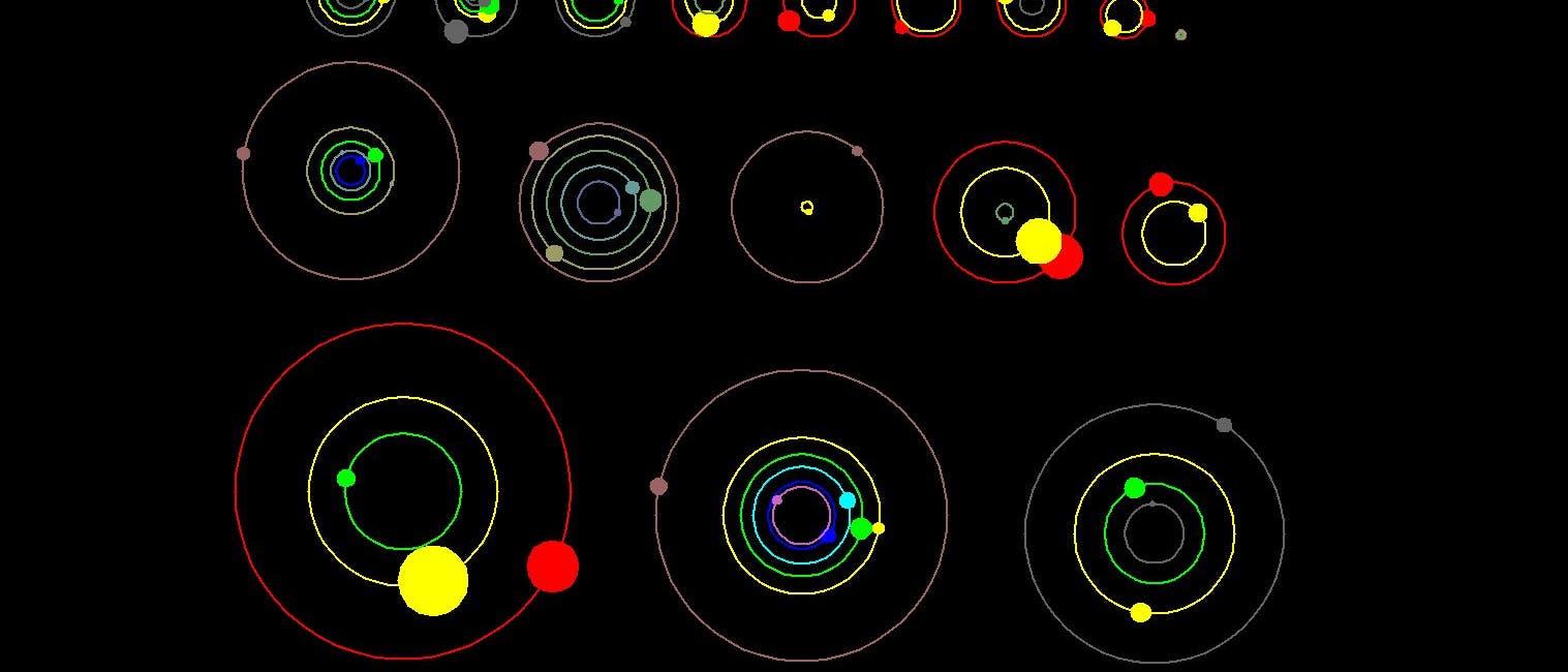 Die elf neuen Sonnensysteme von Kepler
